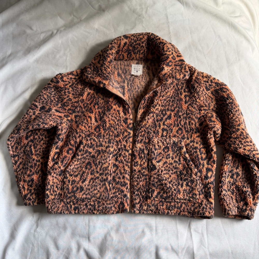 Billabong Cheetah Fleece- Large